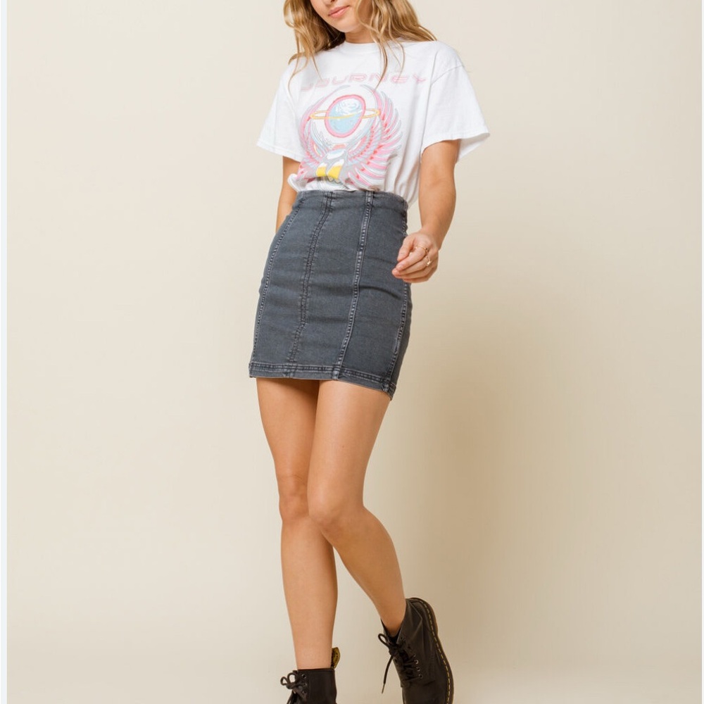 Free People Pencil Mini Skirt Casual